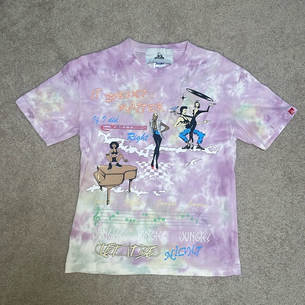 Jungles Graphic T-Shirt - S - Tie dye